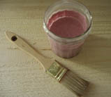 peinture lait rose