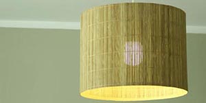luminaire bambou