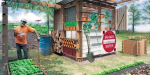 abri jardin recup