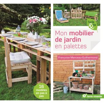 livre Mon mobilier de jardin en palettes