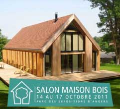 salon maison bois Angers 2011