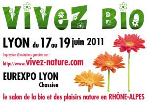 Salon Vivez bio - Lyon 2011