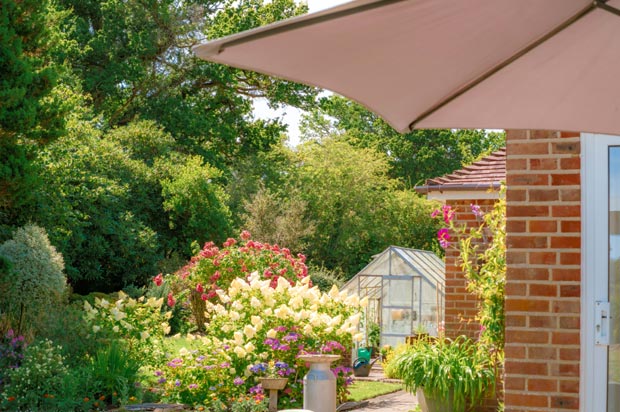 parasol gris