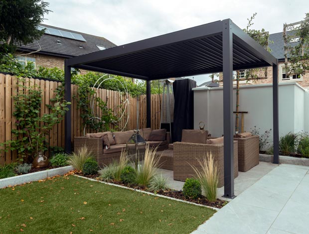 pergola bioclimatique autoportee