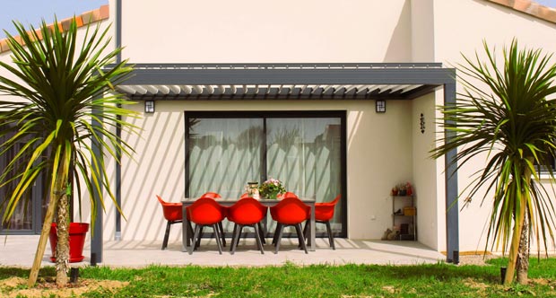 pergola bioclimatique lames orientables