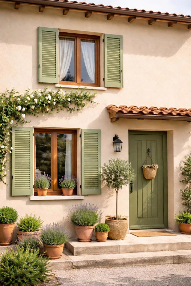 plantes porte entree