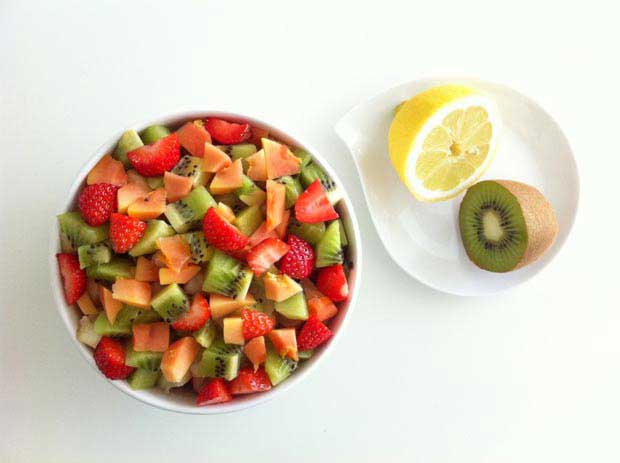 recette miam aux fruits