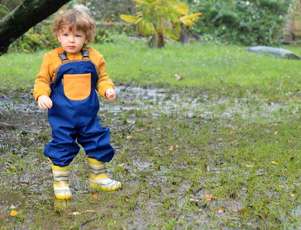 Enfants : Maxens a testé la salopette d'extérieur Lagadoue - Esprit Cabane