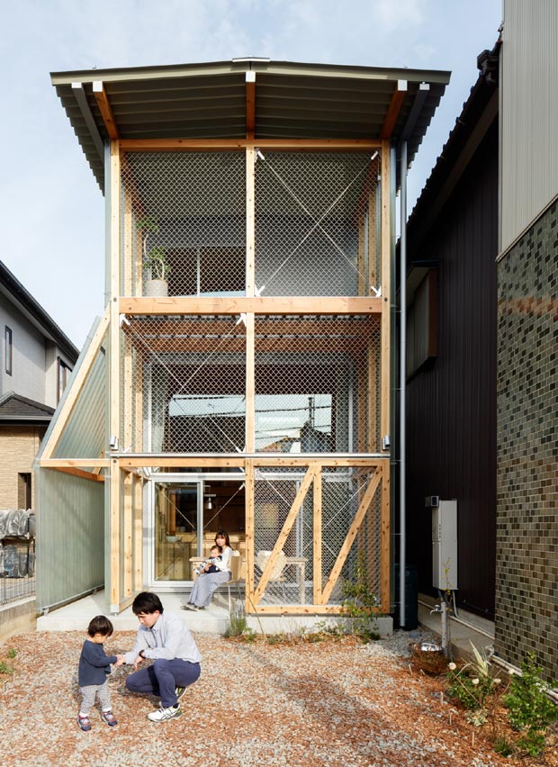 maison parcelle étroite