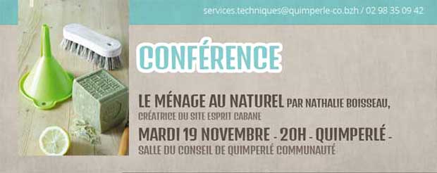 conférence ménage naturel