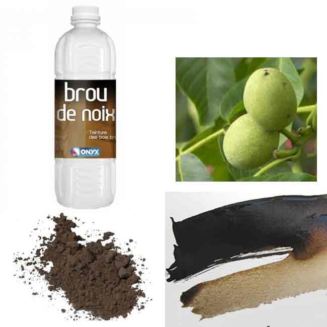 Rendu Brou de Noix - Ardec - Produits pour bois