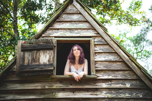 cabane en bois