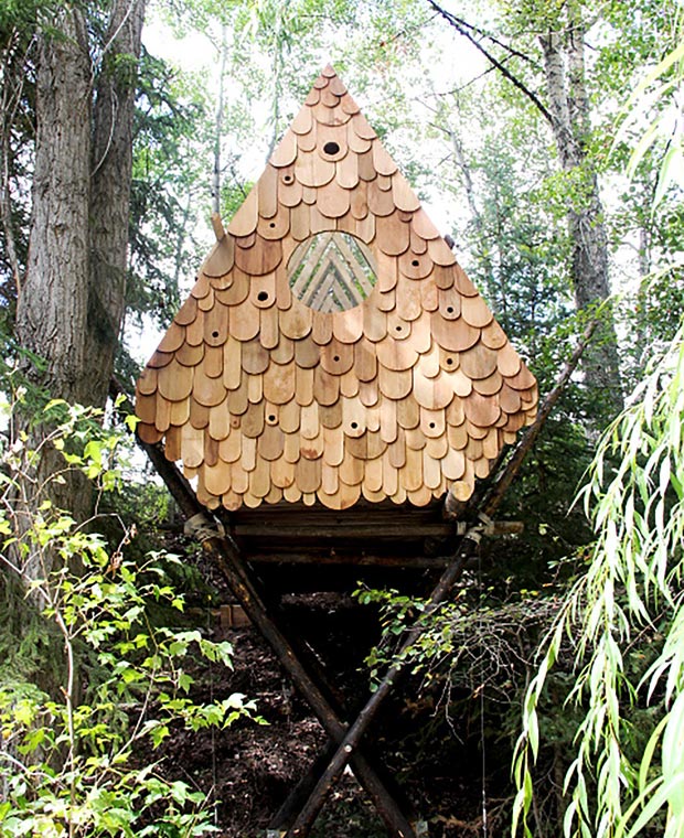 cabane perchée