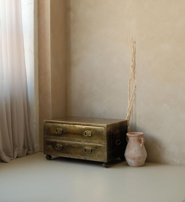 enduit de finition beige