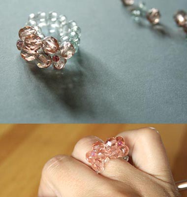 faire bague en perles