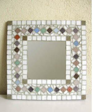 miroir mosaïque