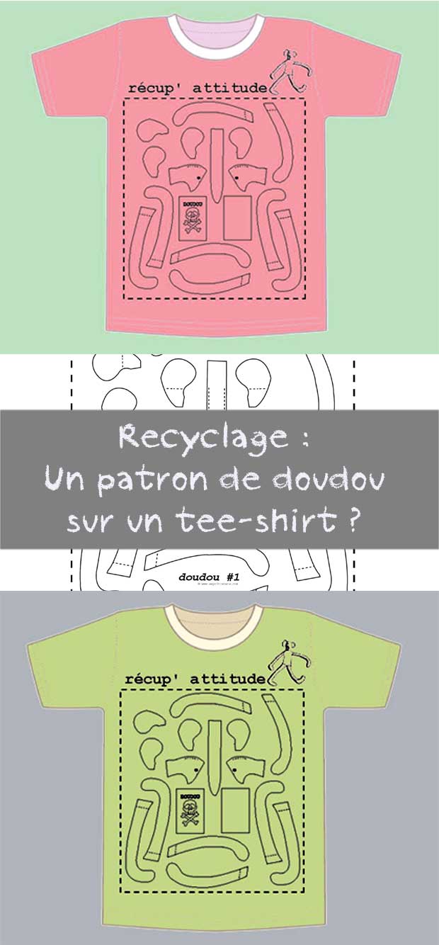 recyclage tee-shirt doudou