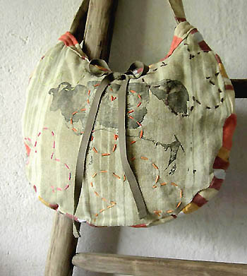 sac motif vache