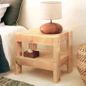 DIY : une table de chevet en bois de palette