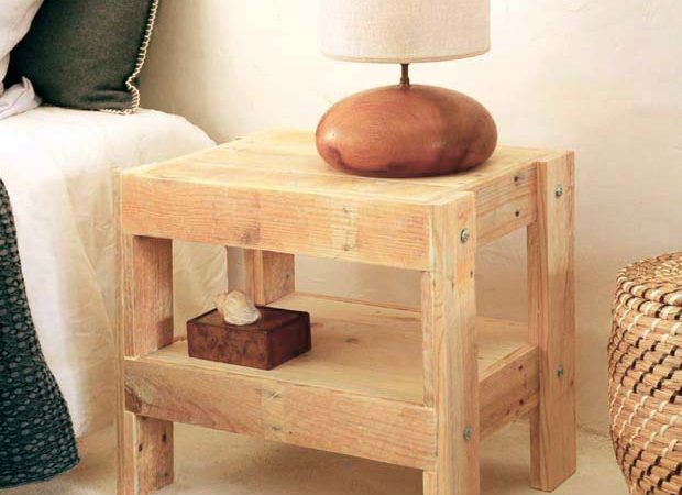 DIY : une table de chevet en bois de palette