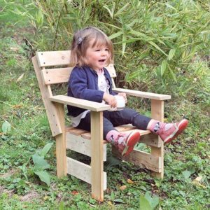 Jardin : Fauteuil enfant à fabriquer soi-même