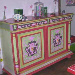 Buffet Henry II coloré
