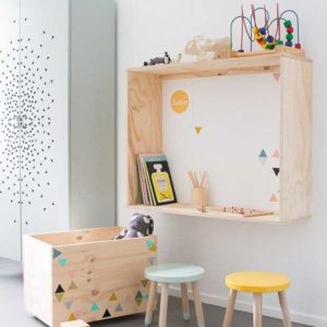 12 projets minimalistes <br>pour la chambre des kids