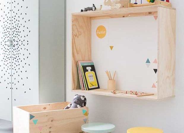 12 projets minimalistes <br>pour la chambre des kids