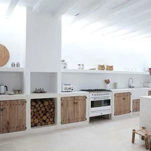 Inspiration : Une cuisine maçonnée comme à Ibiza
