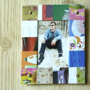 Cadre en carton déco