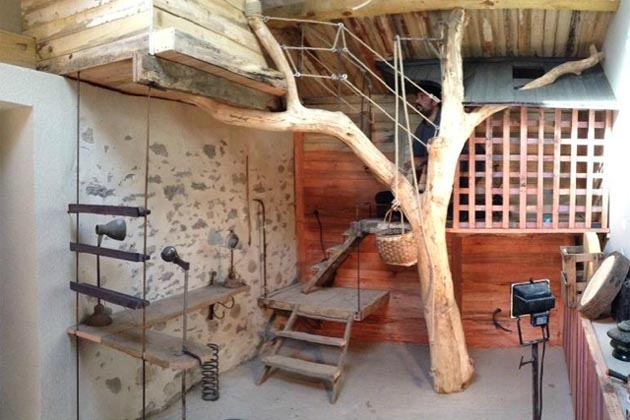 Cabane : l’arbre entre dans la chambre