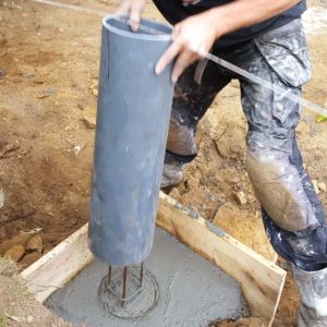 Construction : Préparer des plots béton <br>pour une dalle bois ou une terrasse bois
