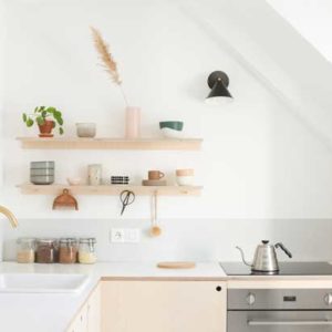Tendance : Une cuisine blanche <br>facile à vivre