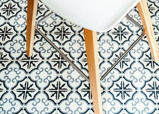 dalles pvc imitation carrelage
