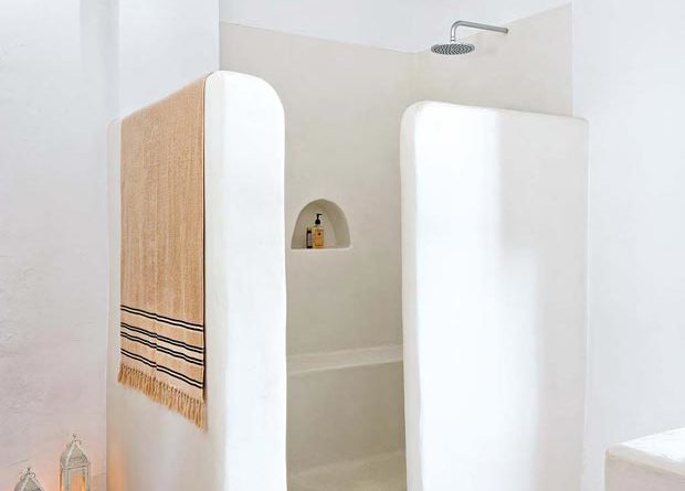 douche beton cellulaire