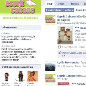 1000 fans sur Facebook