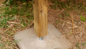 Aménager : Une terrasse ossature bois <br>sans fondations béton