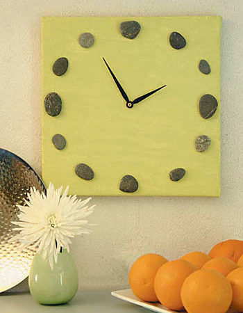 Horloge déco nature