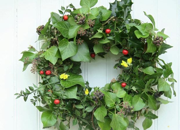 #htmlcaption_4937 Couronne de Noël végétale