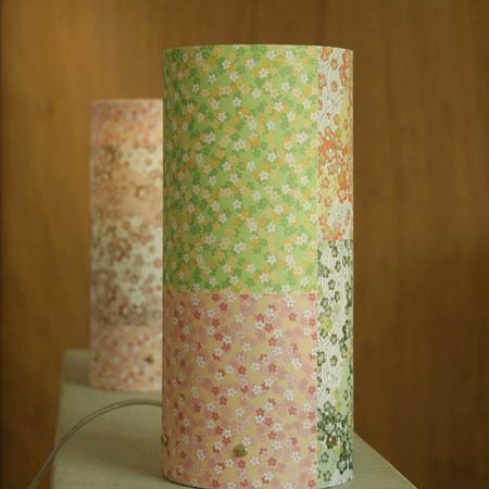 Lampe en papier japonais