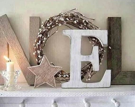 #htmlcaption_10134 Noël : 10 bricolages déco en bois recyclé