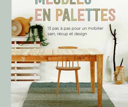 Livre : Meubles en palettes