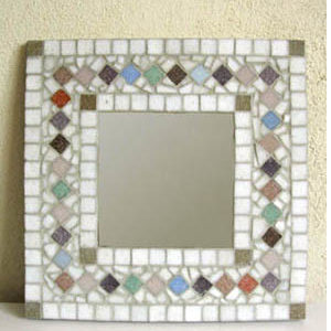 Miroir mosaïque