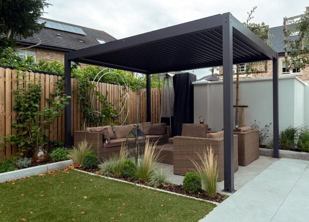 pergola bioclimatique autoportee
