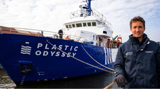 Innovation : L’odyssée révolutionnaire<br> du navire Plastic Odyssey