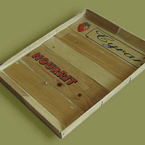 Plateau petit dejeuner en cagette