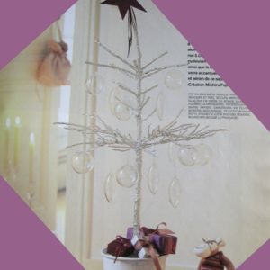 Vieux sapin de Noël déco