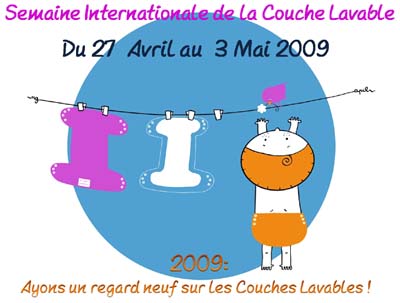 La semaine des couches lavables