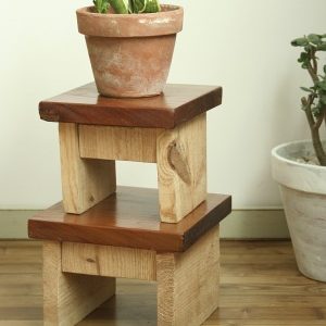 Tabouret en bois
