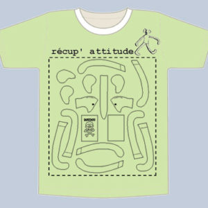 Recyclage : Un doudou pré-imprimé sur un tee-shirt ?